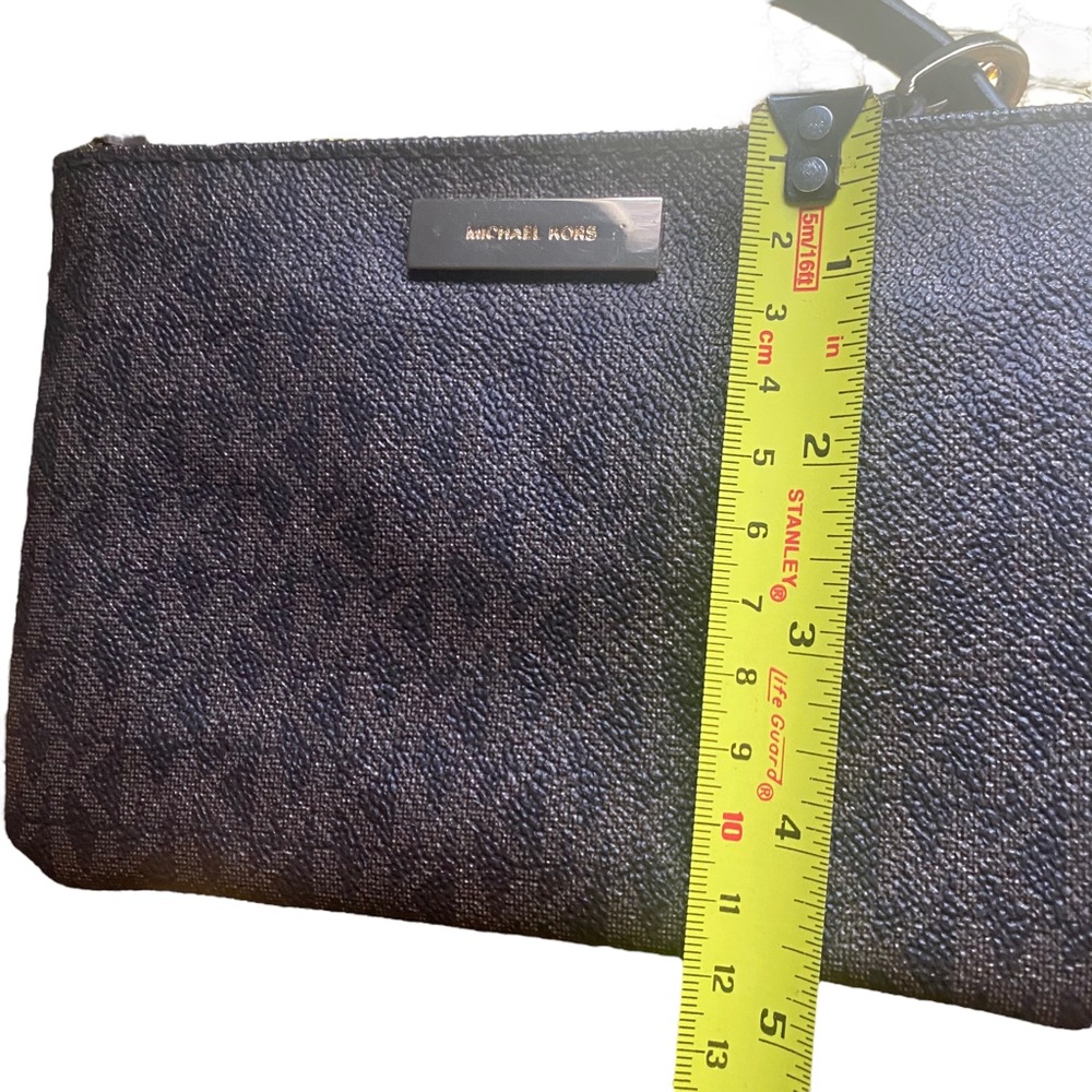 Women's Michael Kors Brown Signature Print Adjustable Belt Bag
